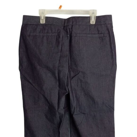 Isaac Mizrahi For Target Size 8 Pants Trousers Womens Black Dress Wide Leg - Picture 7 of 11